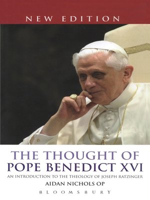 cover image of The Thought of Pope Benedict XVI new edition